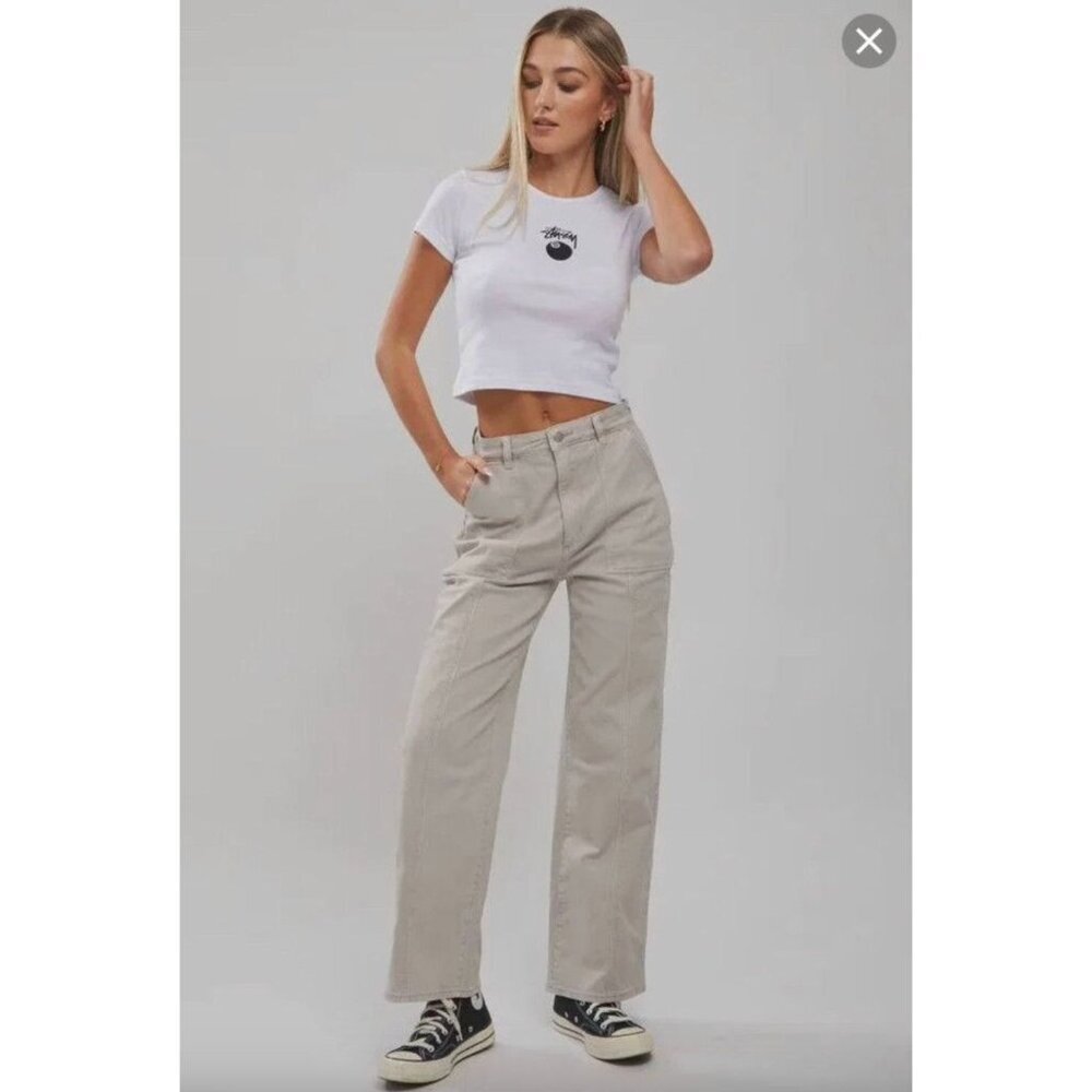 ROLLA'S Heidi Trade Jeans Oyster Gray Womens Size 26